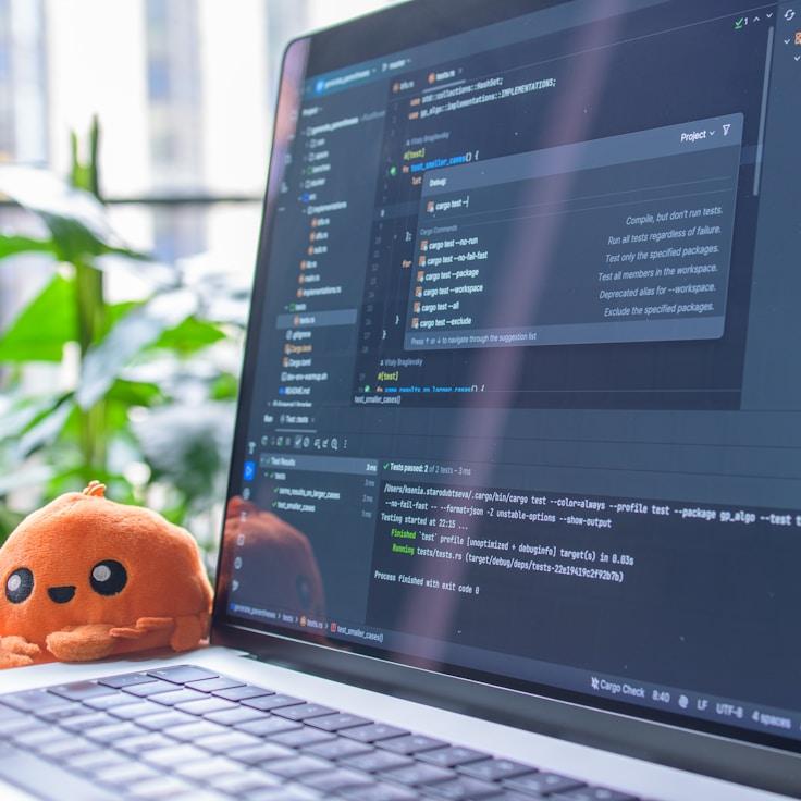 Web app development workspace
